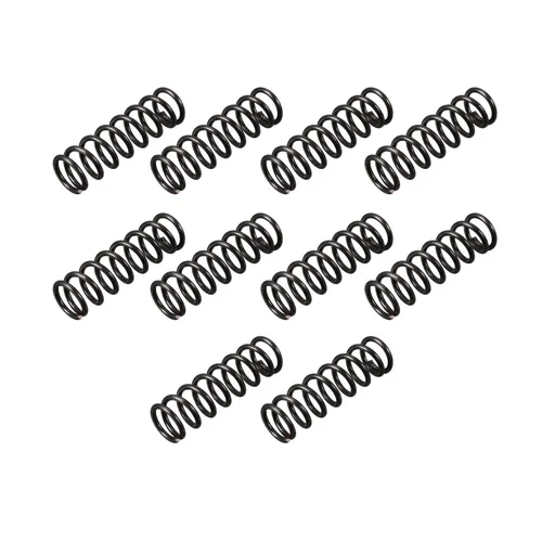 10Stk. Druckfeder Zugfeder 1,2mm Drahtdmr. 9mm Außendmr. 30mm freie Länge