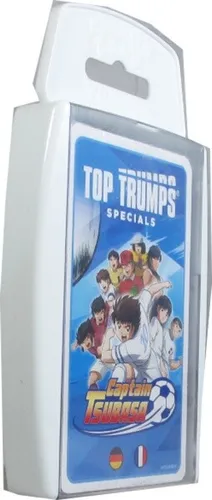 Winning Moves Spiel Top Trumps Captain Tsubasa - Gesellschaftsspiel in Deutsch und Französisch, ab 3 Jahren geeignet und perfekt für Fußballfans