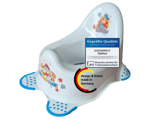 KiNDERWELT Töpfchen Premium Kindertopf stabiler Babytopf