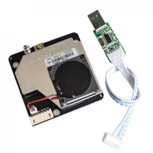 Nova Fitness SDS011 Feinstaub Sensor mit USB Adapter von Nova Fitness