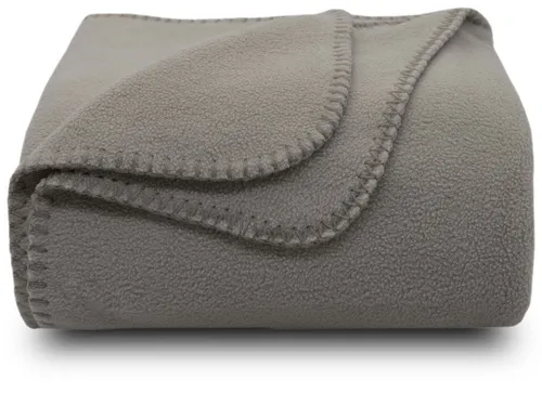 ZOLLNER Wohndecke 130 x 170 cm - Bettdecken aus 100% Polyester, waschbar bis 95 °C, ideal für Allergiker und pflegeleicht.