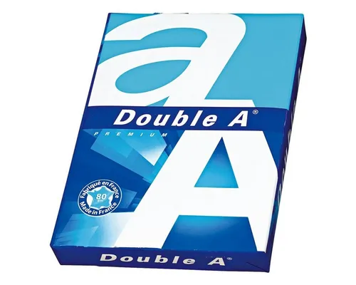 DOUBLE A Druckerpapier PREMIUM, Format DIN A4, 80 g/m², 162 CIE, 500 Blatt