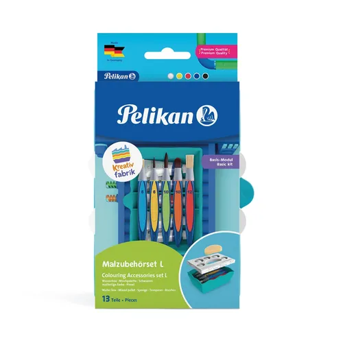 Pelikan 816977 Kreativfabrik Malzubehörset groß