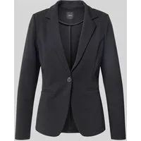 ZERO Damen Blazer mit Paspeltaschen - Eleganter Blazer für Damen in Größe 34, aus hochwertigem Twill-Material, figurbetont und ideal für Business-Anlässe.