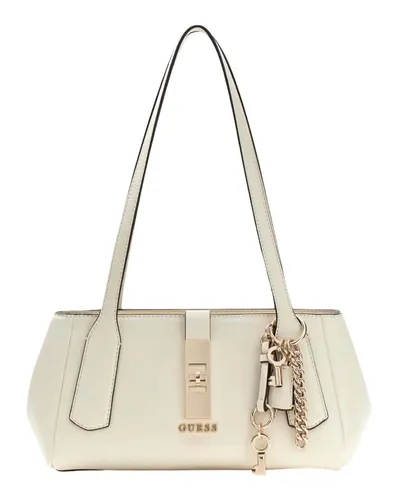 Guess Brooke Schultertasche 27 cm in Weiß