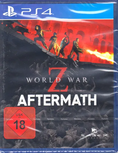 World War Z: Aftermath - PS4 - Neu & OVP - Deutsche Version - Action & Abenteuer-Spiel für PS4, inklusive spannenden Koop- und PvP-Modi. Erlebe den Überlebens-Horror in einer packenden Story und kämpfe gegen Zombies!