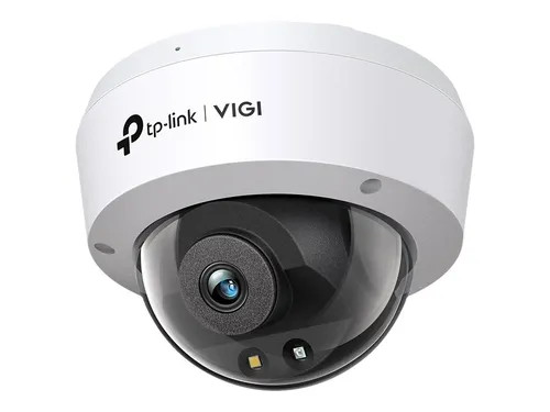 TP-LINK 5MP FULL-COLOR DOME NETWORK CAMERA (VIGI C250(4MM)) - Hochauflösende Überwachungskamera, ideal für klare Nachtsicht und umfassende Sicherheit