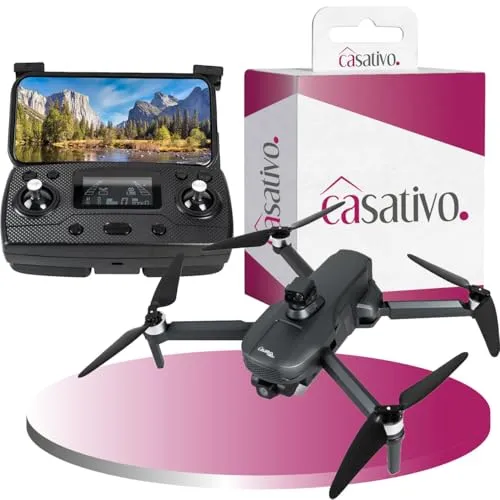 Profi GPS-Drohne mit 4K-Kamera und Hindernis-Erkennung von Casativo