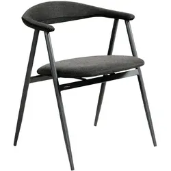 Brafab Gartenstuhl Boi – Modern, gepolstert, Aluminium, anthrazit schwarz - Genieße entspannte Stunden im Freien mit dem modernen Gartenstuhl Boi. Ergonomische Armlehnen und pflegeleichte Materialien sorgen für hohen Komfort und eine stilvolle Ergänzung für Deine Terrasse oder Deinen Balkon.