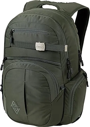 Nitro Rucksack HERO ROSIN grün - Ergonomischer Tagesrucksack mit gepolstertem Laptopfach und fließgefügtem Sonnenbrillenfach, ideal für den Alltag und Reisen