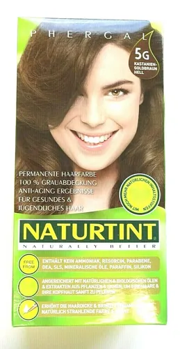 Naturtint 5G Permanente Haarfarbe Kastanien-Goldbraun Hell 165ml