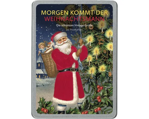 Morgen kommt der Weihnachtsmann: Die schönsten Vintage-Grüße