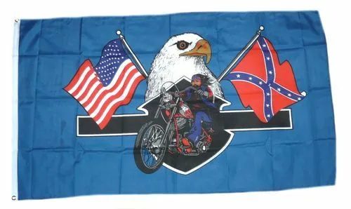 Flagge / Fahne Highway Hero Hissflagge 90 x 150 cm in blau von FahnenMax