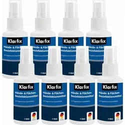 Hände- & Flächendesinfektionsmittel nach WHO-Rezeptur für Hand, Haut und Flächen I Ideal für unterwegs | Wirksam gegen Bakterien, Pilze & Vire...