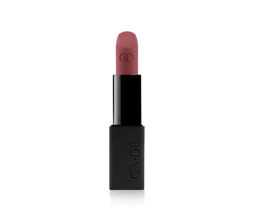 GA-DE Velveteen Pure Matte Lipstick – Intensiver Lippenstift - Luxuriöser Lippenstift mit intensivem, ultra-mattem Finish. Die cremige Textur sorgt für langanhaltende Farbe und gepflegte Lippen – ideal für den täglichen Gebrauch.