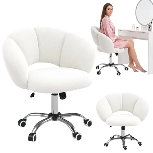 Büro- & Schreibtischstühle Weiß von Bellamio