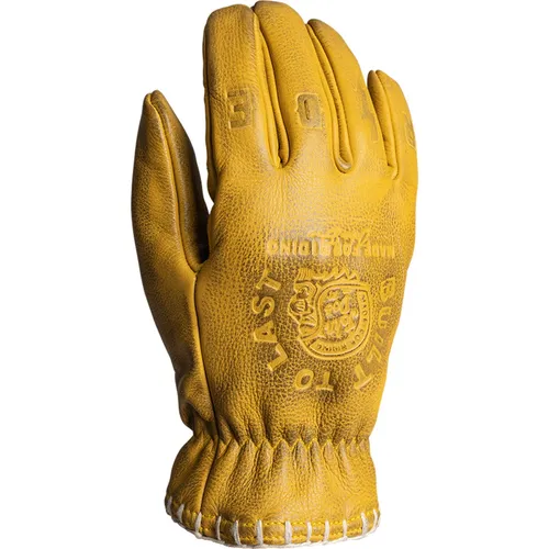 Motorradhandschuhe Gelb von John Doe