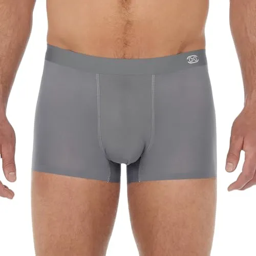 HOM H-Fresh Comfort Retro Short / Pant (M Grau) - Retroshorts für Herren, aus atmungsaktivem Material für optimalen Tragekomfort und ein stilvolles Retro-Design.