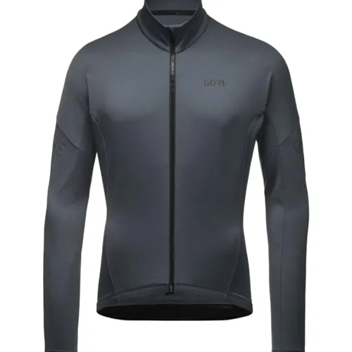 GORE WEAR Herren C3 Thermo Hemd - Lab Graphite, Größe L - Warmes Herren-Trikot für kalte Wetterbedingungen, mit sportlicher Passform und hervorragender Beweglichkeit, ideal für Radfahrer.