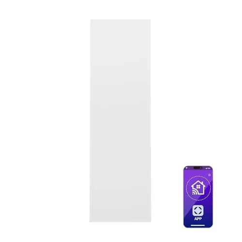 Klarstein Infrarotheizung mit Thermostat, 320W - Elektroheizkörper mit Smart Home App-Steuerung, CO2-frei und ideal für Allergiker. Effiziente Wärme für jedes Zimmer, auch für Feuchträume geeignet.