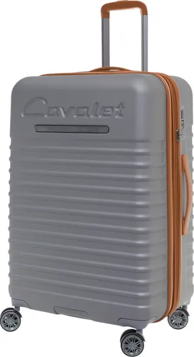 Cavalet Hartschalentrolley Koffer Silber 73 cm von Cavalet