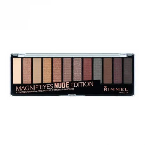 Lidschattenpalette Rimmel Magnif'Eyes Nude Edition 14,16 g