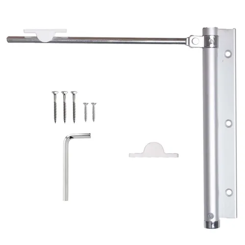 Stangentürschließer aus Aluminium, Türschließer, Torschließer, Flügeltor