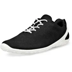 Ecco Biom Lite W Sneaker - Moderner Freizeitschuh in Schwarz (40 EU) - Sportlicher Sneaker aus hochwertigem Leder, mit gepolsterter und herausnehmbarer Innensohle für optimalen Komfort. Ideal für Freizeitaktivitäten.