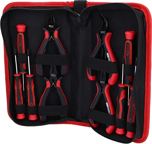 Ks Tools Werkzeugsatz 500.7220 - Vielseitiger Schraubenzieher-Werkzeugsatz für präzises Arbeiten, ideal für Profis und Heimwerker.