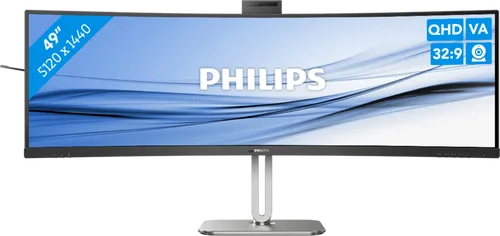PHILIPS 49B2U5900CH - 49 Zoll QHD Curved Monitor, 75Hz, VA, 4ms, HDR400