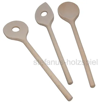 Kochlöffel-Set: 3 kleine Kochlöffel L=18cm, auch für Kinderküche 530763 * NEU