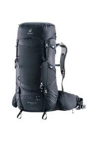Deuter Aircontact Core 50+10 Rucksack schwarz - Der Deuter Aircontact Core 50+10 Rucksack ist ideal für längere Trekkingtouren. Mit anpassbarem VariClick-System und ActiveBalance-Schulterträgern für optimalen Tragekomfort und ein ausgewogenes Gefühl.