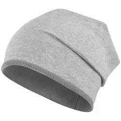Smarilla Fleecemütze Wintermütze Beanie Kindermütze grau 54-56