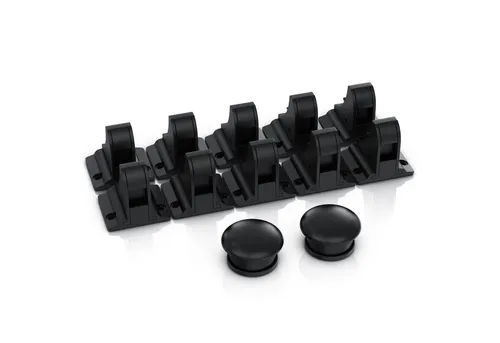 BEARWARE Kindersicherung Magnetisches Schrankschloss 10er, 2 Schlüssel, kindersicher, selbstklebend, bohrfrei, unsichtbar, für Schrank & Schublade