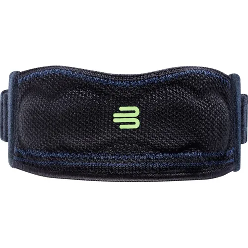 Bauerfeind Sports Knee Strap - Patellaband black M - Bandagen & Kompression, ergonomisches Patellaband für gezielte Entlastung der Patellasehne, ideal für Sportler, die vorderen Knieschmerzen vorbeugen möchten.