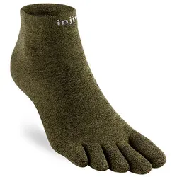 Injinji Unisex Liner Mini-Crew braun in braun von Injinji