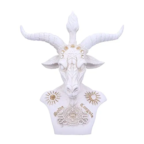 Nemesis Now Baphomet-Büste (weiß), 33,5 cm von Nemesis Now