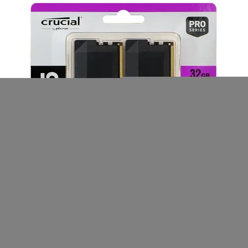 Crucial Pro DDR5 RAM 32GB Kit (2x16GB) 6400MHz CL38 in schwarz von Crucial
