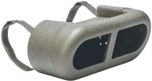 Beeztees Feeder, Hühnerzubehör, Futterspender für Hühner, 30x14x13 cm grau