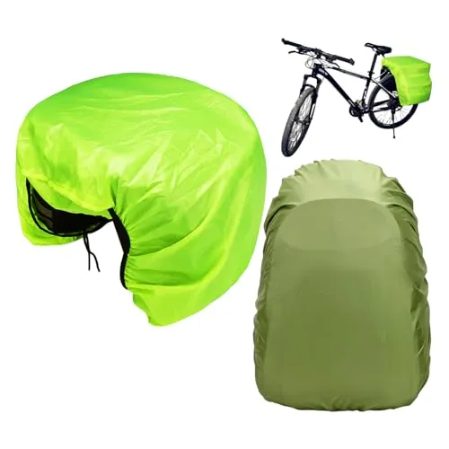 Packtasche Regenhülle, 1 Rucksack Regenhülle, Fahrrad Packtasche Regenhülle, Fahrrad Packtasche Schutzhülle, Packtasche Schutzhülle 1