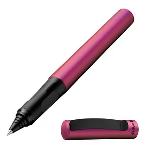 Pelikan Pina Colada Holo Tintenroller Metallic-Pink 0,7 mm, Schreibfarbe: blau, 1 St.