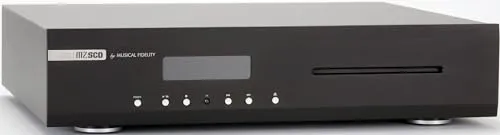 Musical Fidelity M2SCD - Hochwertiger Hi-Fi CD Player - CD-Player mit 24 bit Delta-Sigma DAC für exzellente Klangqualität und extrem niedrigem Jitter, ideal für audiophile Hörer.