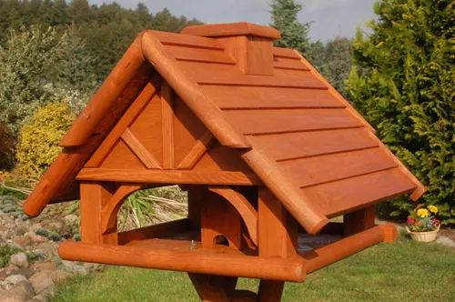 DSH DEKO SHOP HANNUSCH Vogelhaus mit Solarbeleuchtung