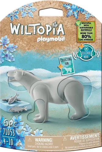 PLAYMOBIL Wiltopia 71053 Eisbär
