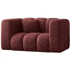 Kaiser Möbel Sessel, Rot, Holz, 137x70x89 cm - Moderner Polstersessel für Wohnzimmer – vereint Komfort und Eleganz. Das modulare Design passt perfekt in jede Einrichtung und sorgt für einladende Gemütlichkeit. Hochwertige Materialien garantieren Langlebigkeit und Stil.