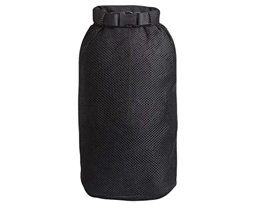 Savotta Rolltop Stuffsack Mesh 10 L (Schwarz)