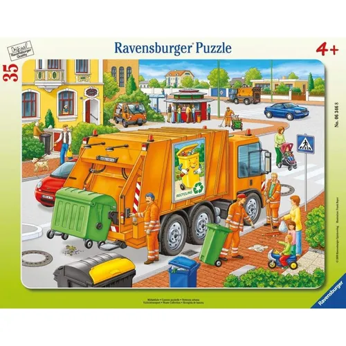 Ravensburger Puzzle - Müllabfuhr, 35 Teile