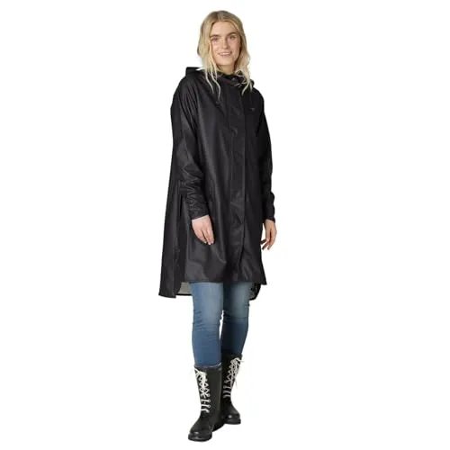 Ilse Jacobsen HORNBÆK RAIN71 Damen Parka - Funktionsjacke aus 100% wasserdichtem Polyester mit abnehmbarer Kapuze und elegantem Design, ideal für stilvolle Auftritte bei jedem Wetter.