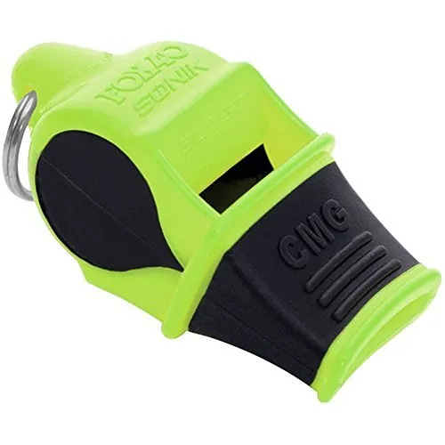 FOX 40 Sonik Blast Whistle CMG Multicolor neongelb-schwarz von Fox 40