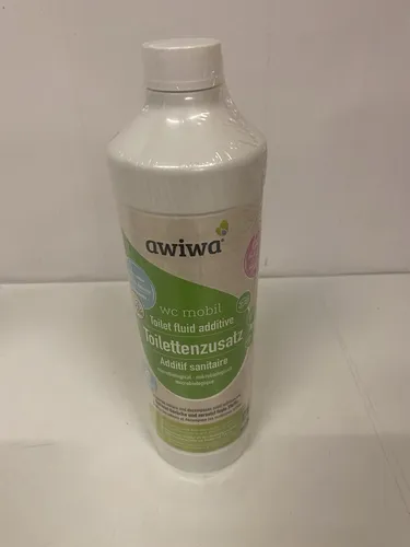 Awiwa Toilettenzusatz 1000ml - effektive Lösung für Fäkalientanks - Sanitärzusätze mit hochwirksamer Formel aus Enzymen und natürlichen Mikroorganismen, die das Zersetzen von Abfällen fördern und unangenehme Gerüche reduzieren.